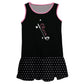 Golf Personalized Name Black Lily Dress