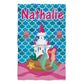 Castle Personalized Name Colors Towel 51 x 32""