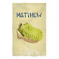 Dinosaurs Face Name Yellow Towel