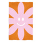 Flower Orange and Pink Towel 51 x 32""