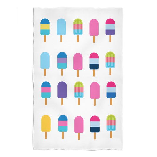 Ice Cream White Towel 51 x 32""