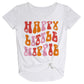 Happy Little Hippie White Knot Top