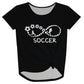 Infinite Soccer Black Knot Top