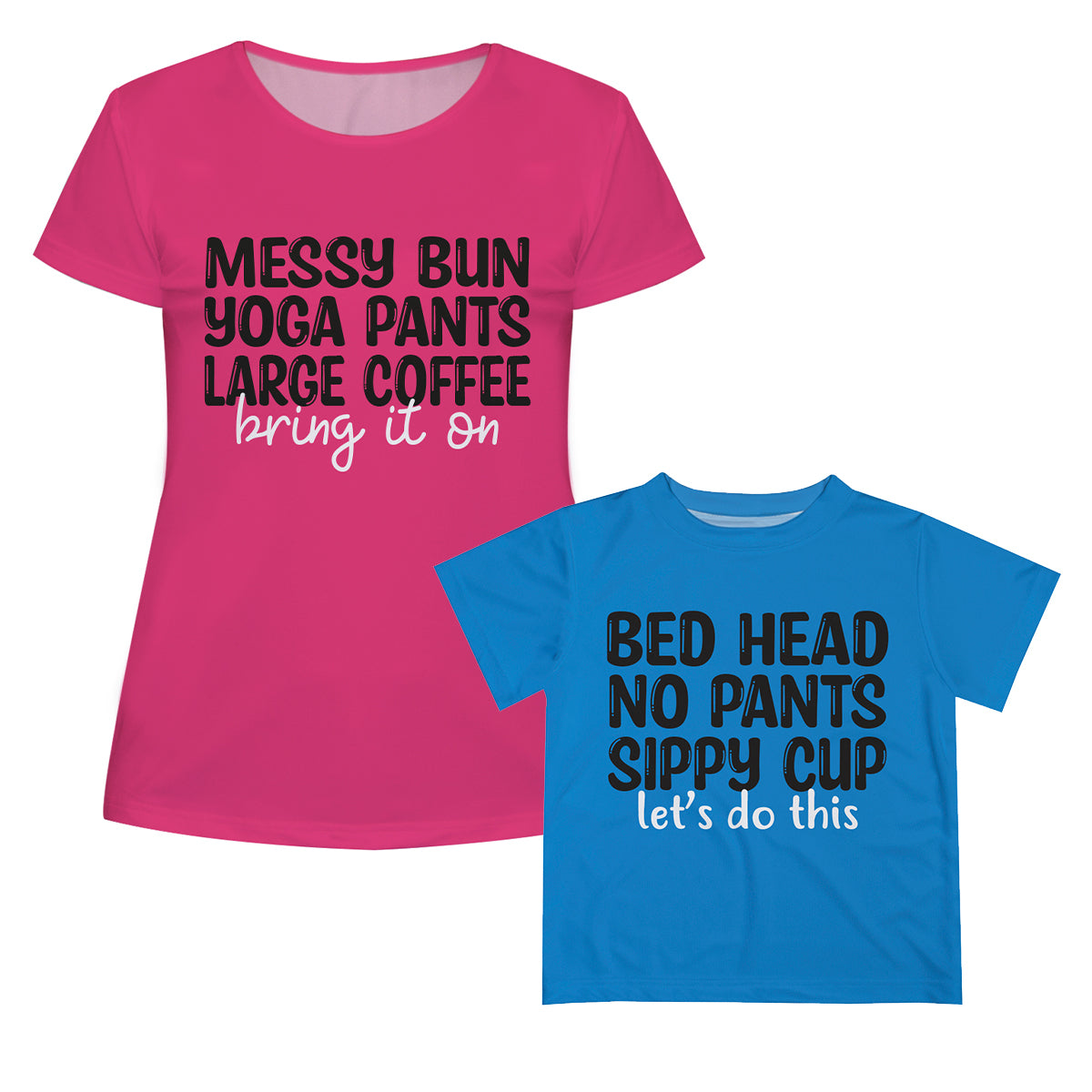 Bed Head No Pants Blue Short Sleeve Tee Shirt - Wimziy&Co.