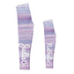 Personalized Name Pink Purple and Blue Watercolor Leggings - Wimziy&Co.