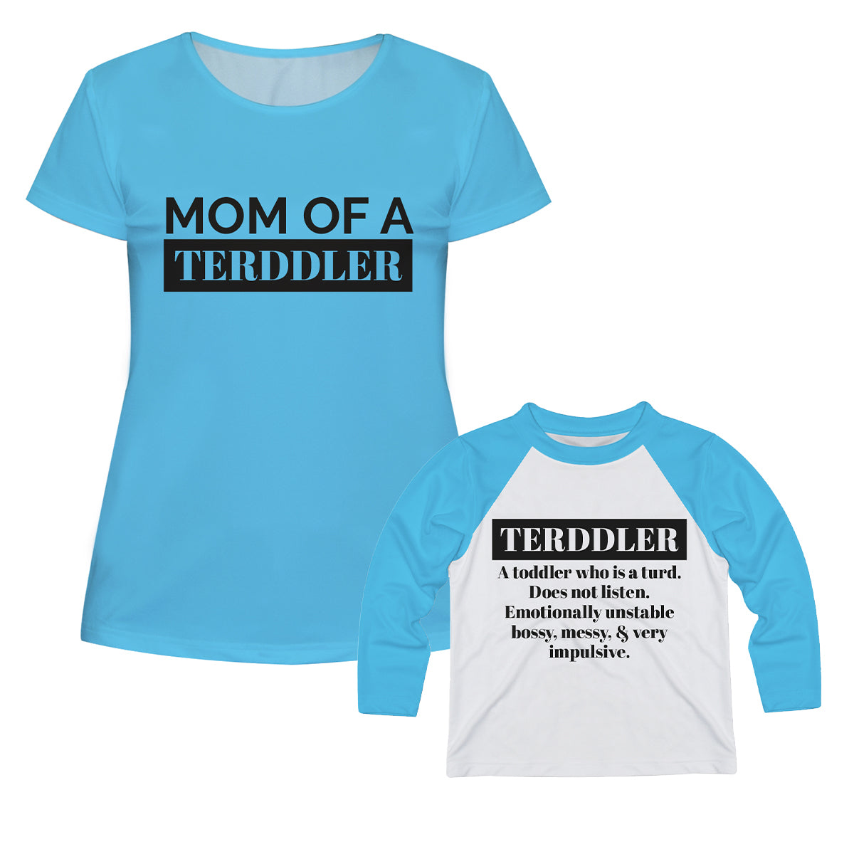 Terddler Turquoise Short Sleeve Tee Shirt - Wimziy&Co.
