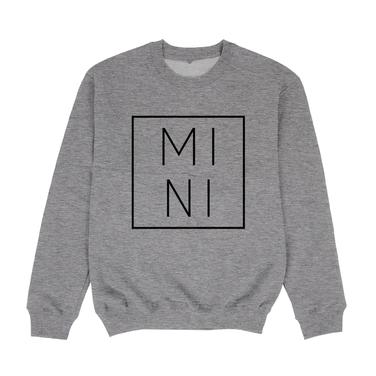 Mini Gray Crewneck Sweatshirt