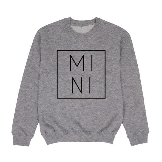 Mini Gray Crewneck Sweatshirt