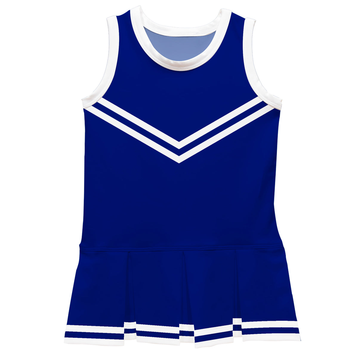 Orange & White Sleeveless Cheerleader Dress - Wimziy&Co.