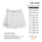 Pencils Print White Skirt - Wimziy&Co.