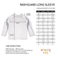 Name White Long Sleeve Rash Guard - Wimziy&Co.
