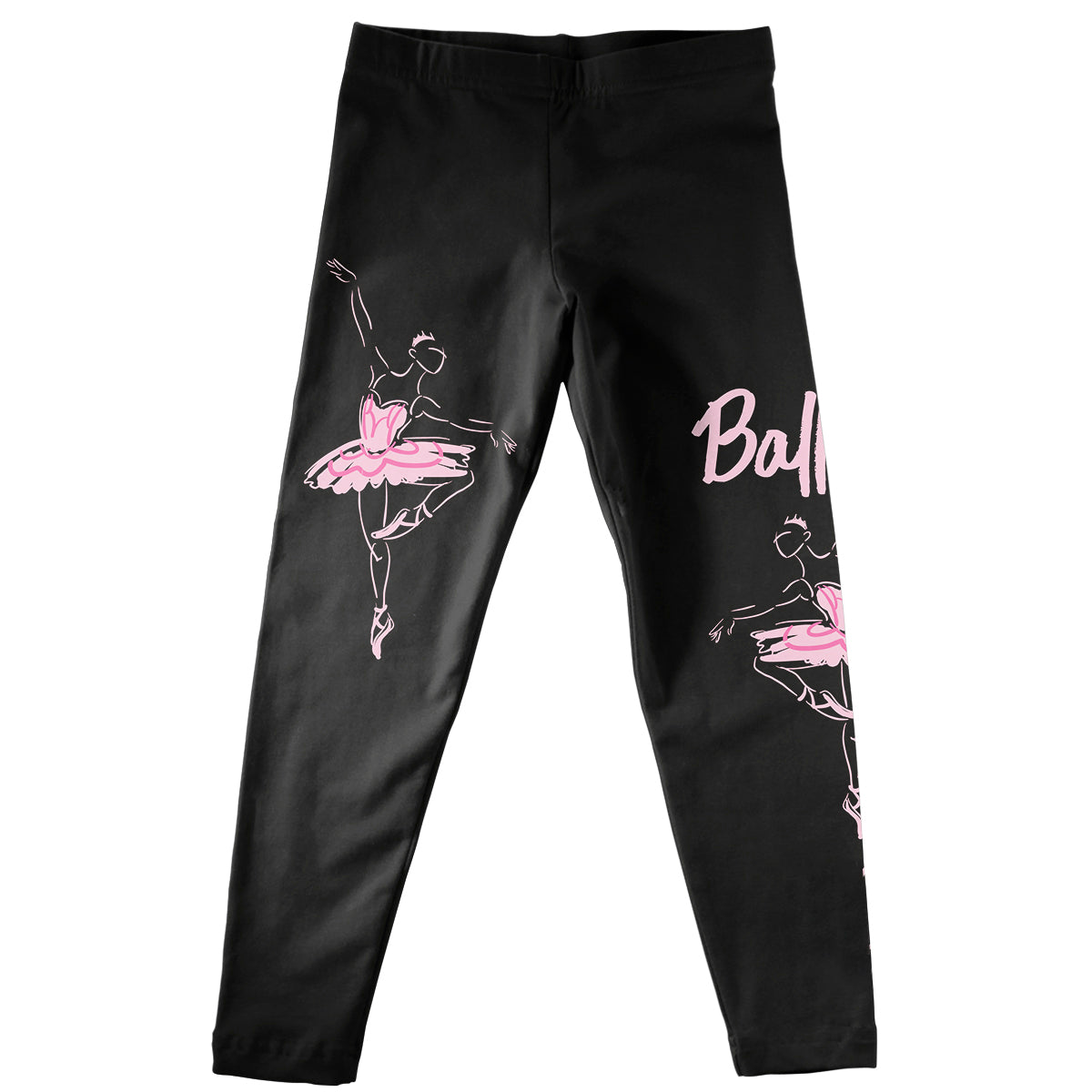 Ballet Is My Jam Black Leggings