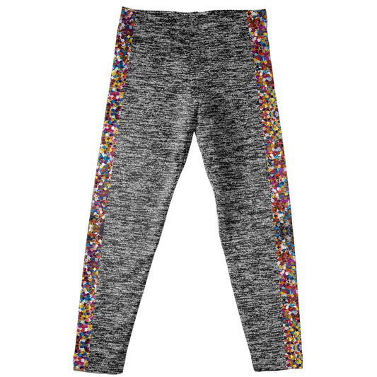 Gray Legging with Glitter side