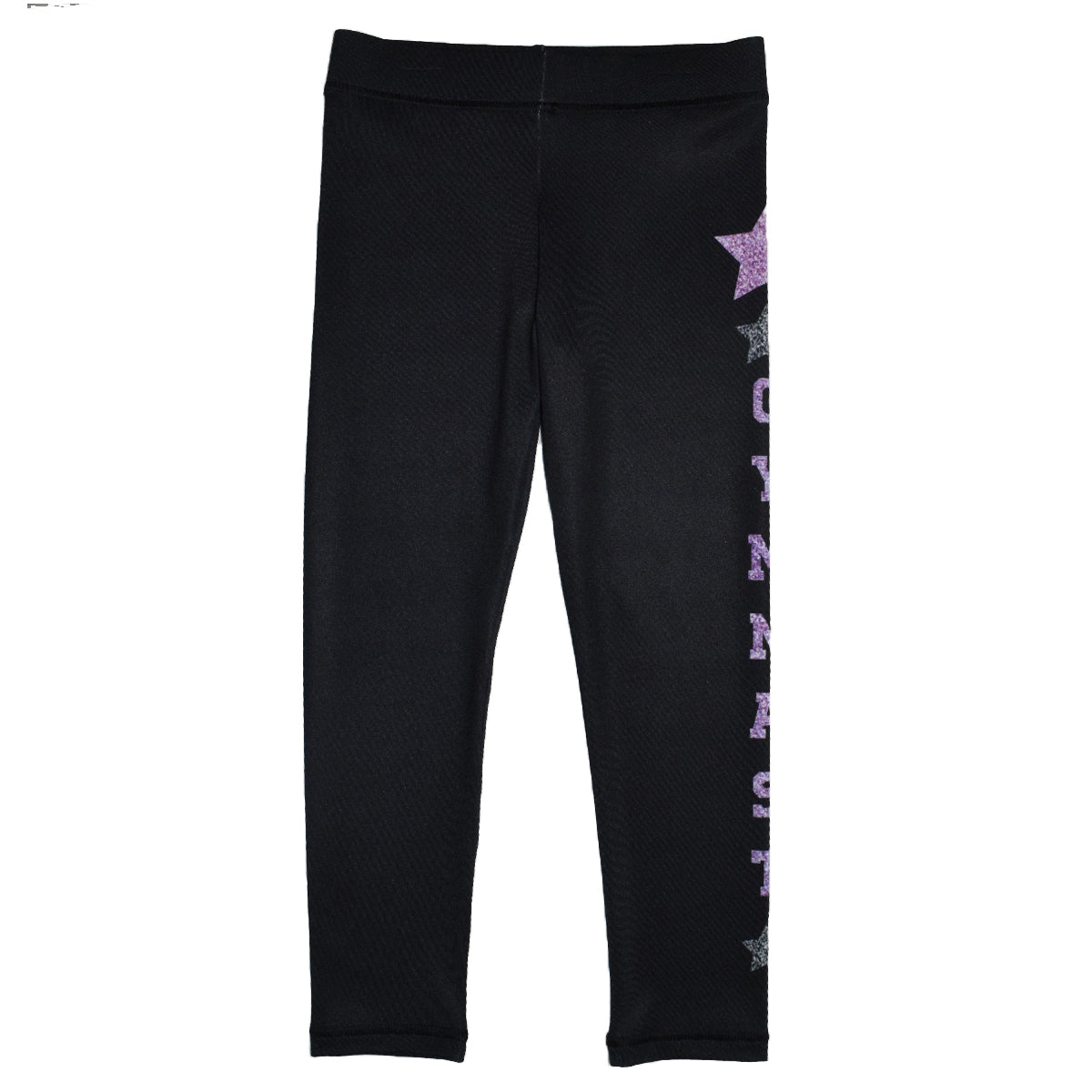 Glitter Gymnast Black Leggings