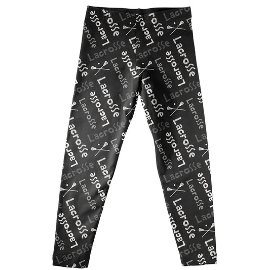 Lacrosse Print Leggings