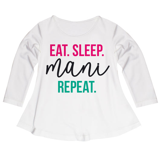 Eat. Sleep. Mani. Repeat Laurie Top