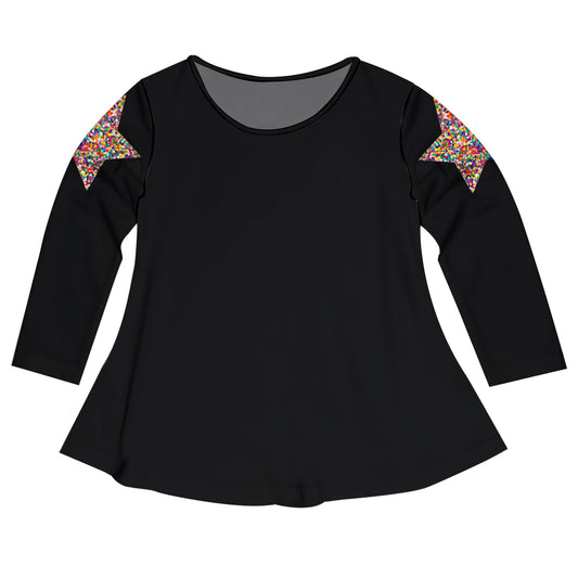 Yellow Star Long Sleeve Laurie Top