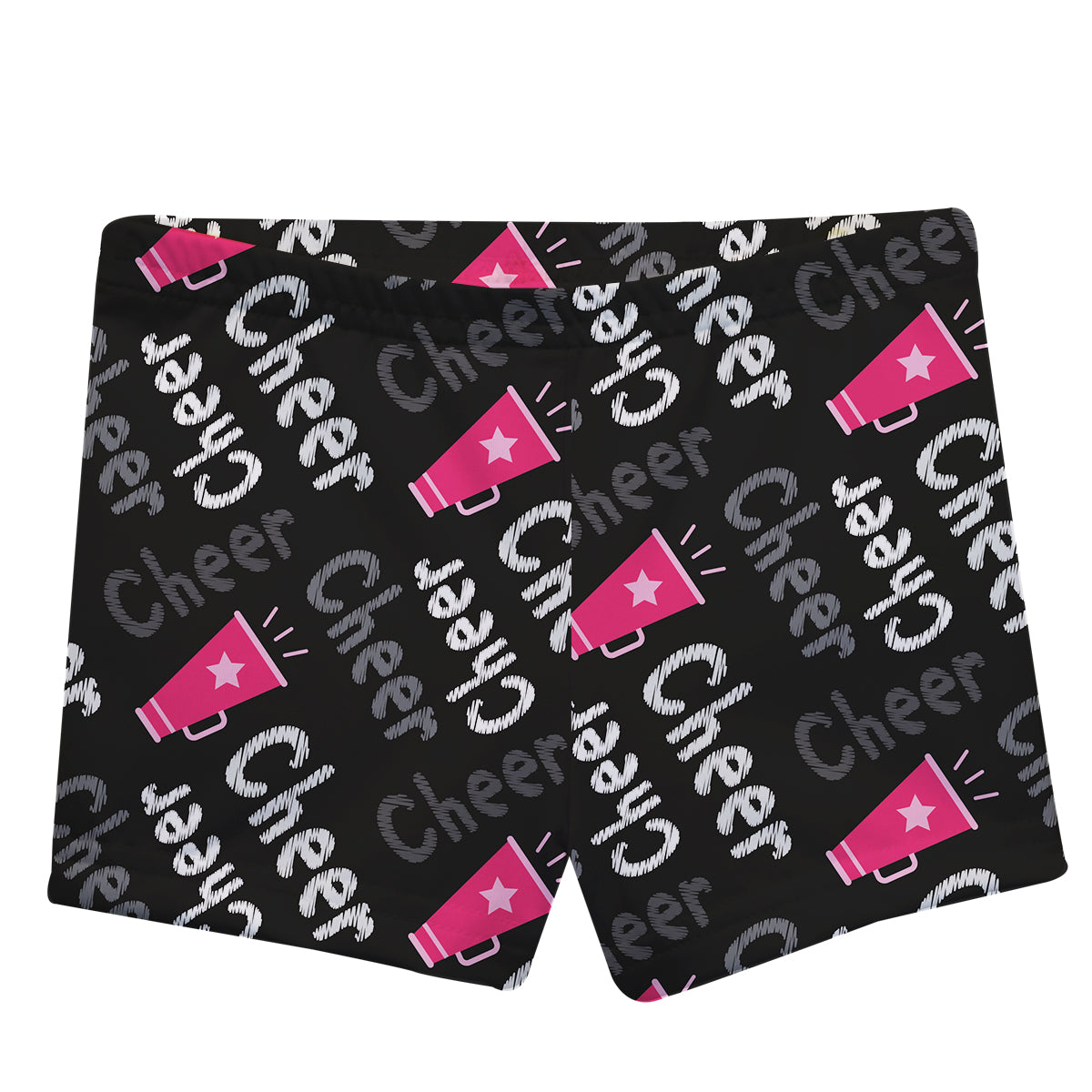 Megaphone Print Cheer Shorties