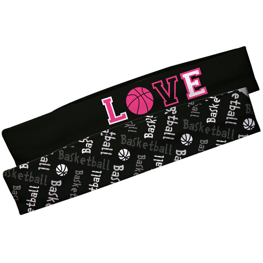 Basketball and Love Headband Set