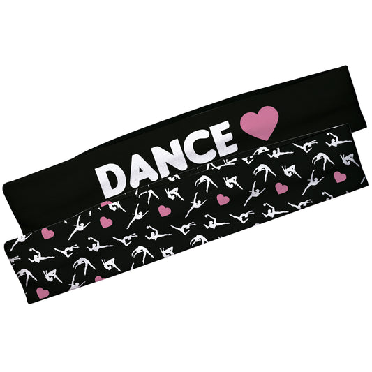 Dancer Silhouette Headband Set