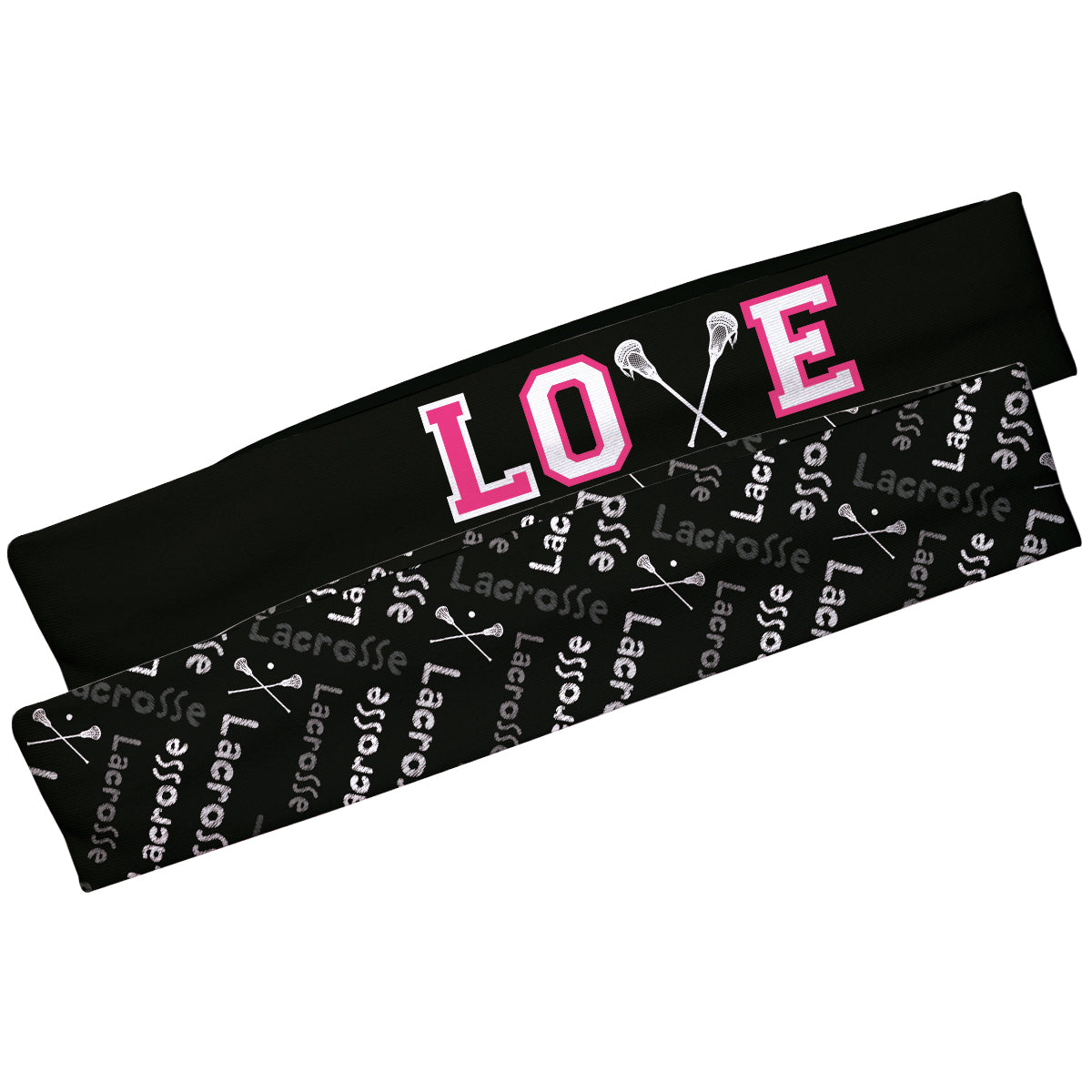 Lacrosse and Love Headband Set