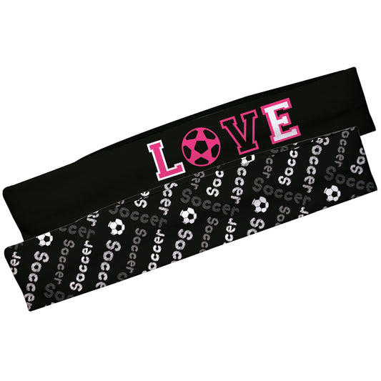 Soccer Love Headband Set