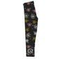 Bees Print Monogram Black Leggings