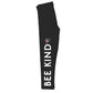 Bee Kind Black Leggings