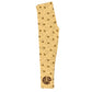Bees Print Monogram Yellow Leggings