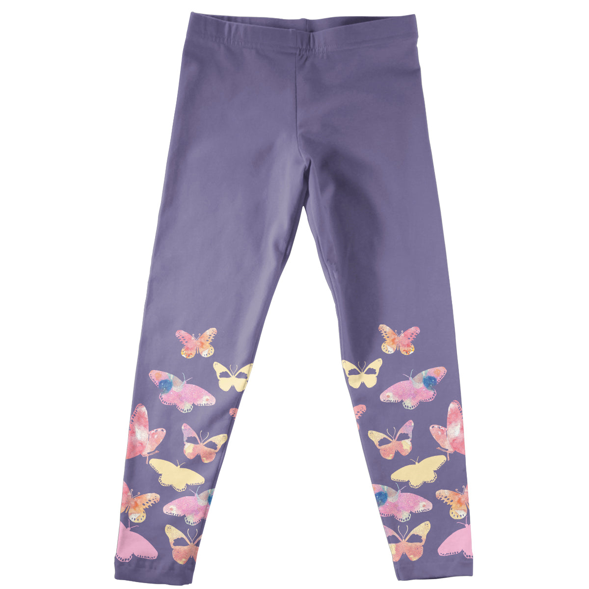 Butterflies Purple Leggings
