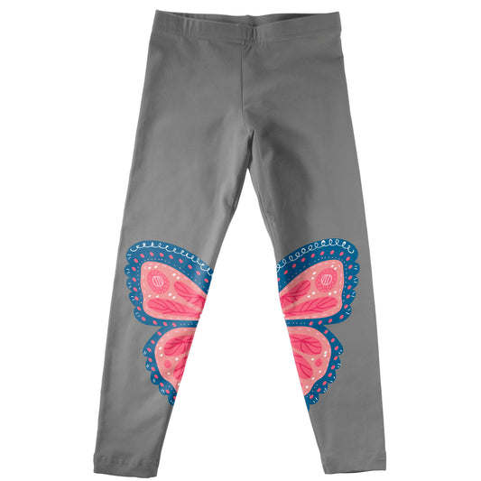 Butterfly Gray Leggings