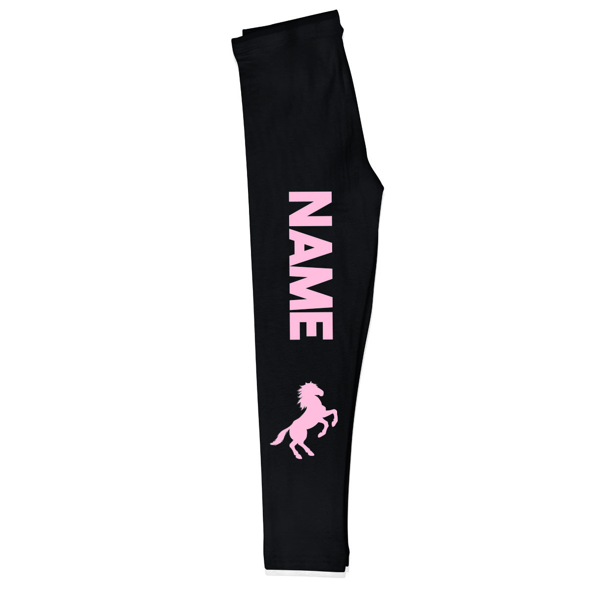 Name and Horse Black Leggings
