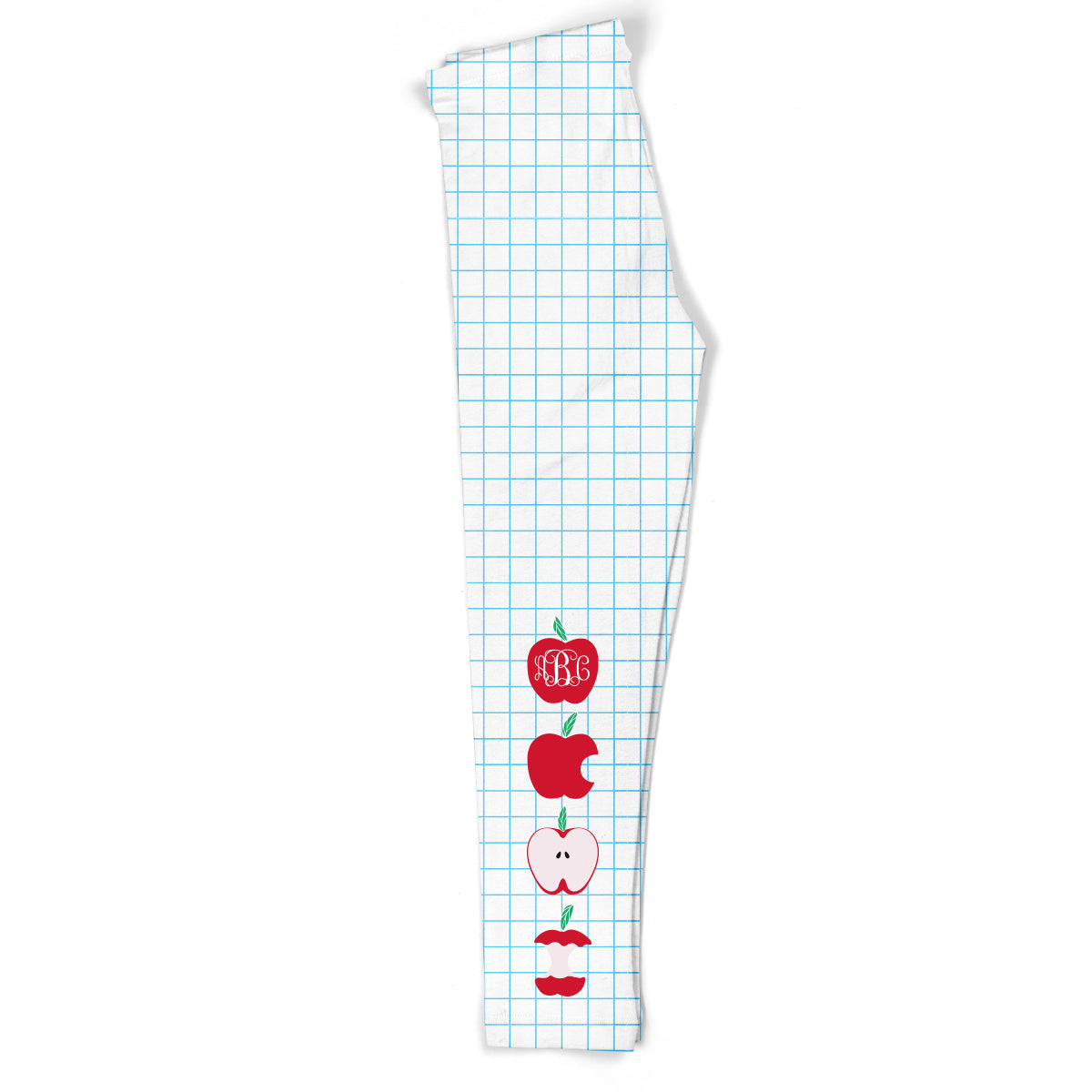Monogram Notebook White Leggings