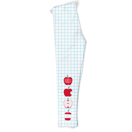Monogram Notebook White Leggings