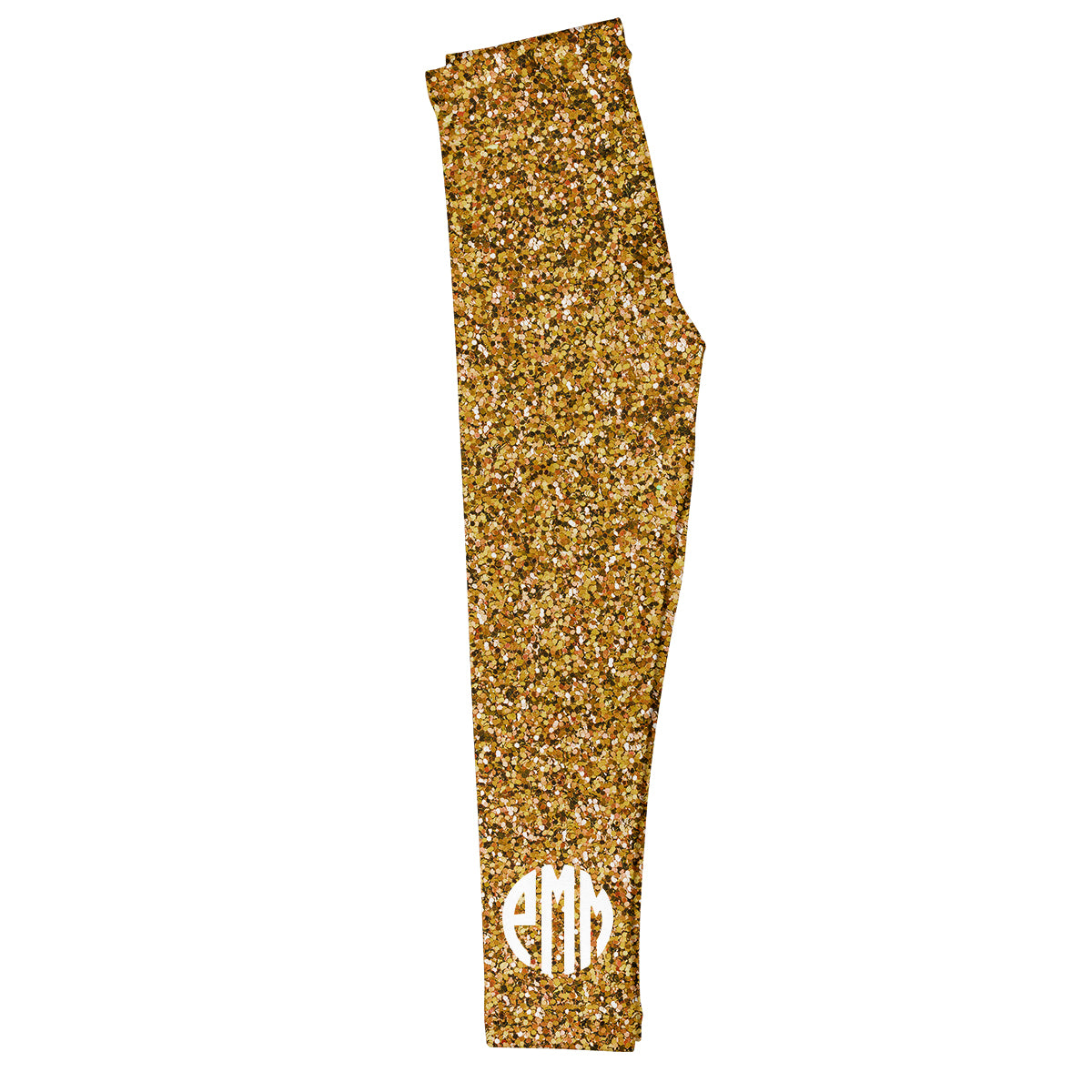 Glitter girls leggings with monogram - Wimziy&Co.
