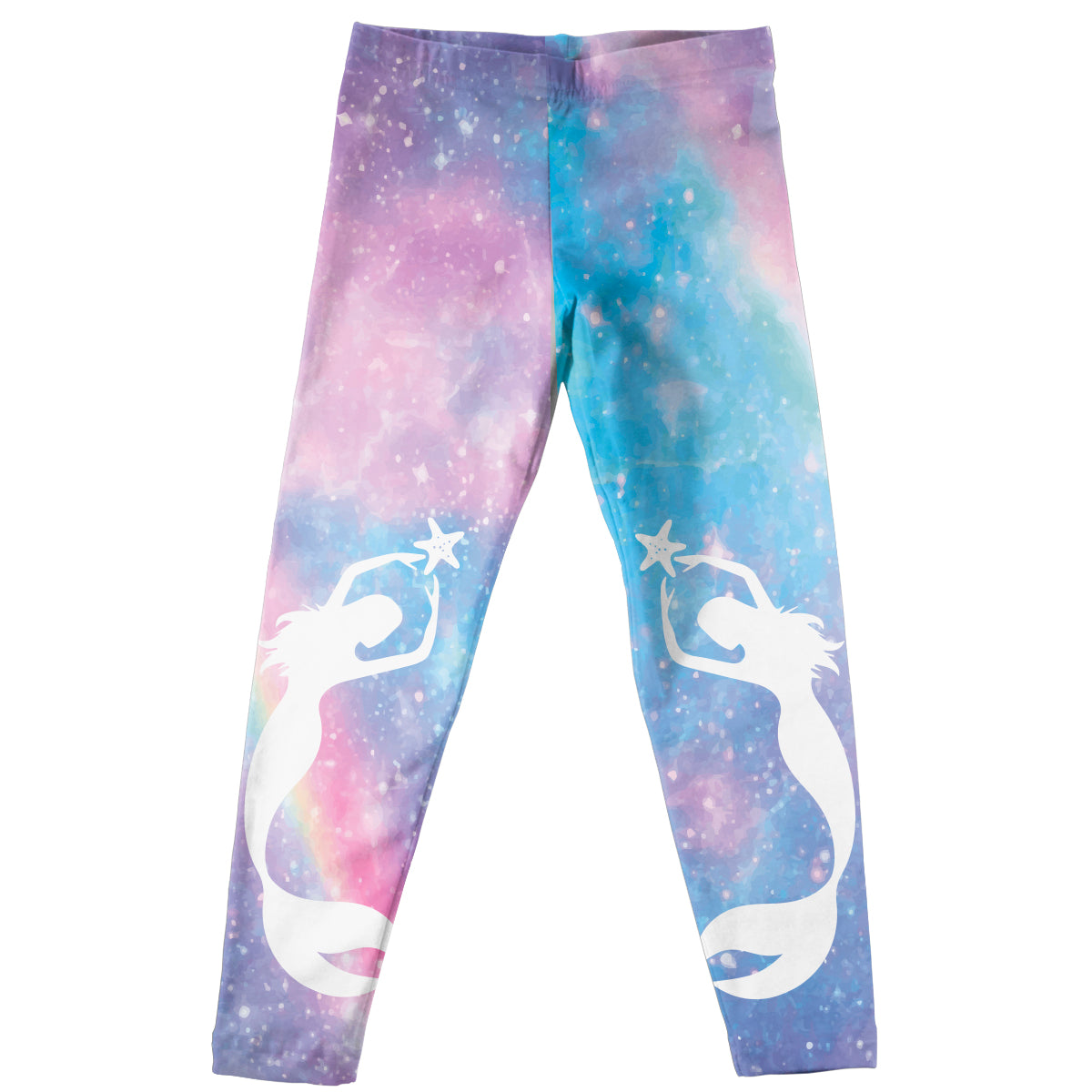 Universe Mermaid Pink Leggings - Wimziy&Co.