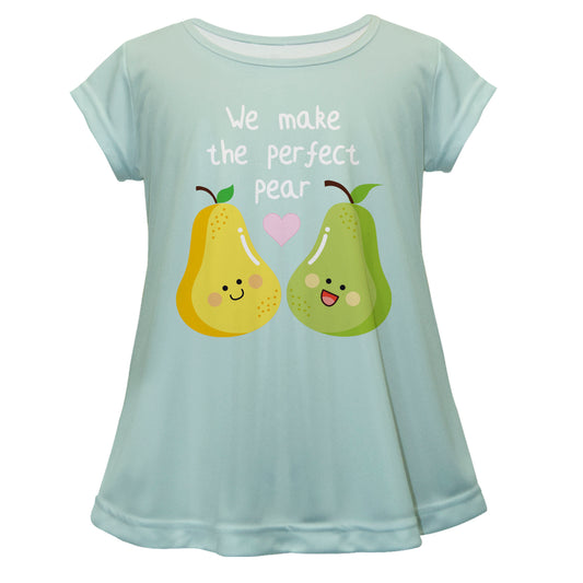 We Make The Perfect Pear Mint Short Sleeve Laurie Top