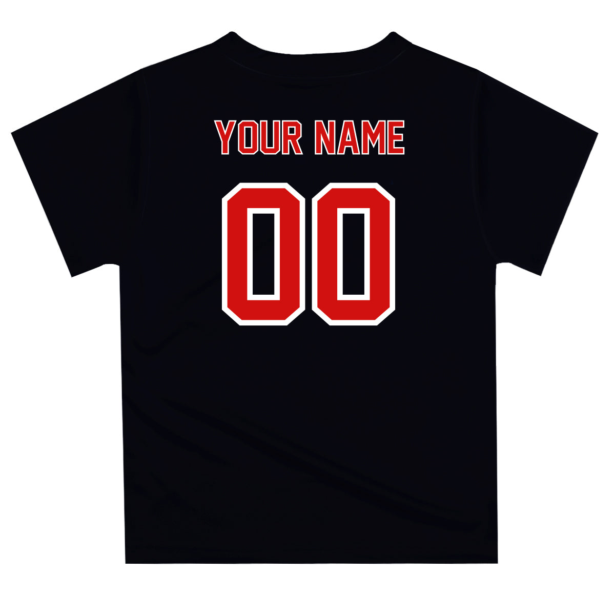 Basketball USA Black Short Sleeve Boys Tee Shirt - Wimziy&Co.