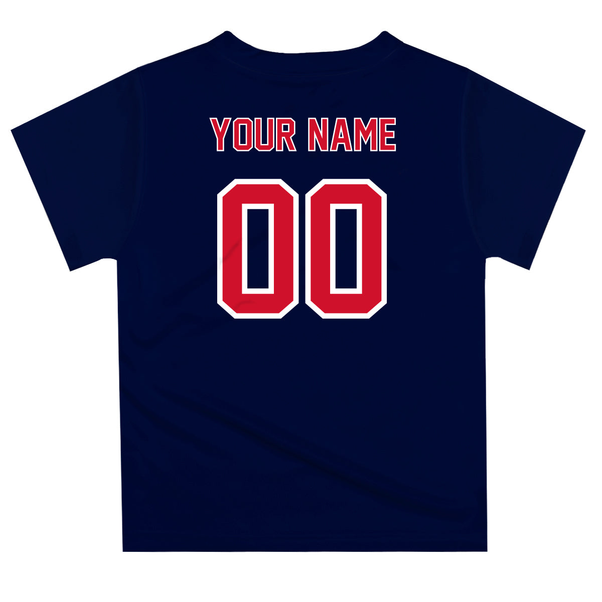Basketball USA Navy Short Sleeve Boys Tee Shirt - Wimziy&Co.