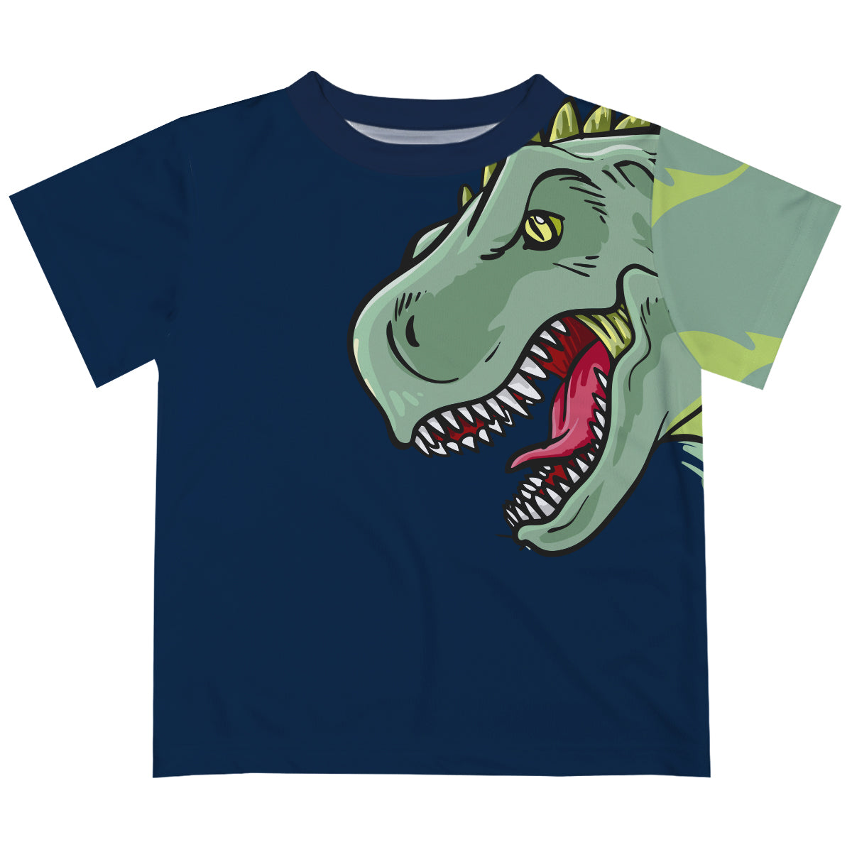 T Rex Navy Short Sleeve Tee Shirt