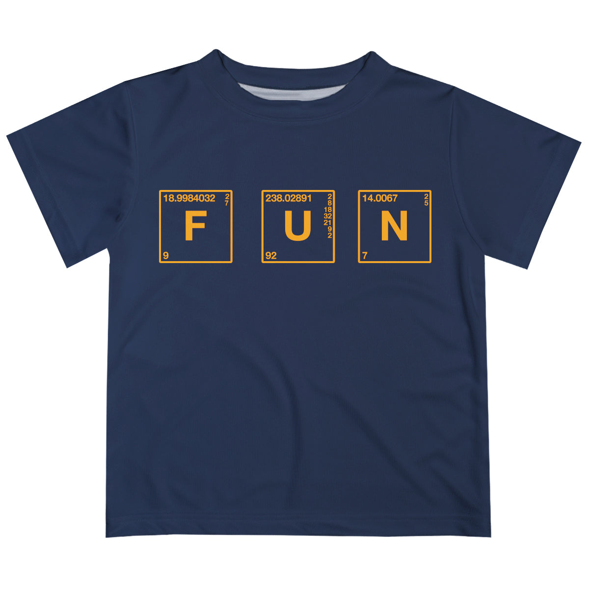 Fun Navy Short Sleeve Tee Shirt
