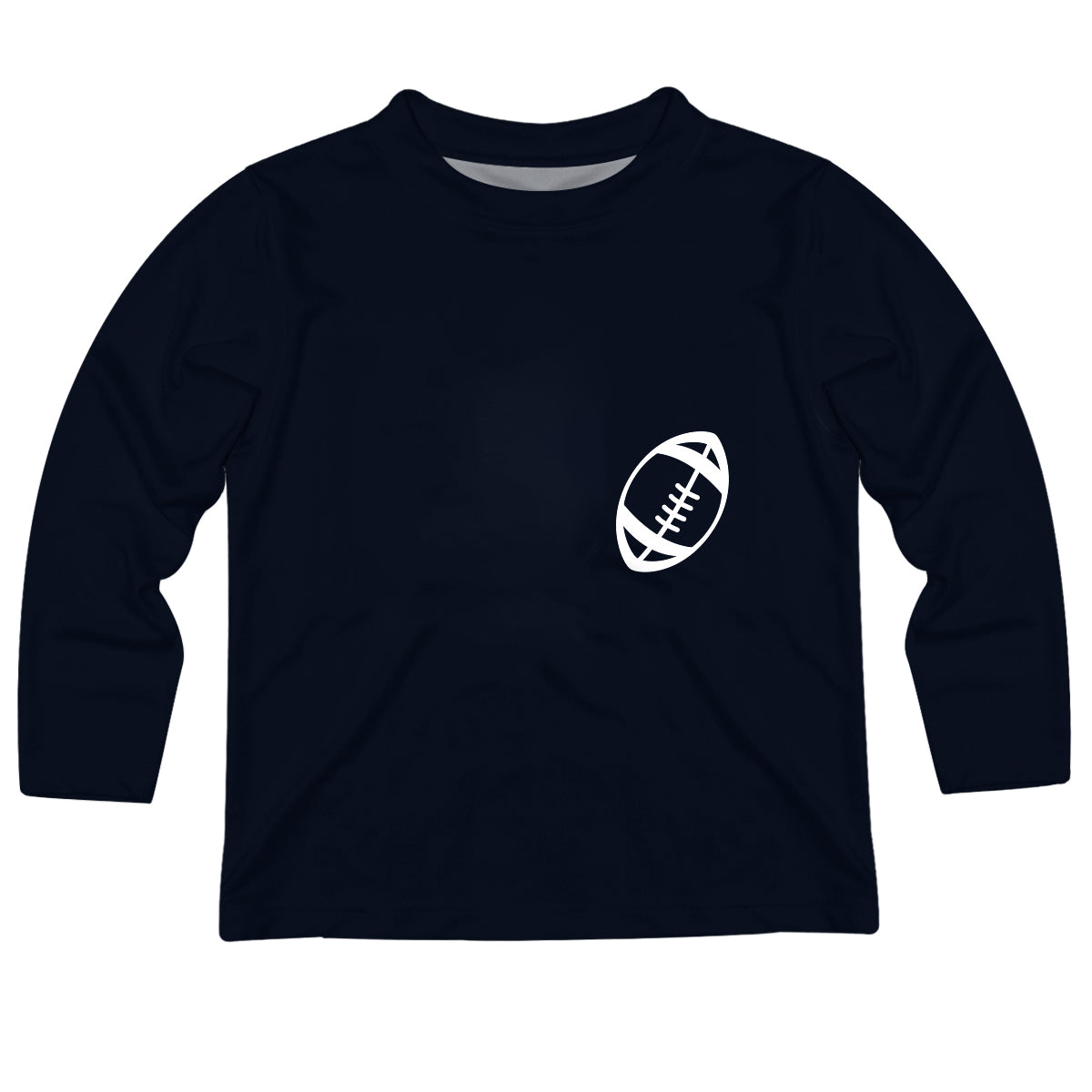 Boys black football tee shirt with name - Wimziy&Co.
