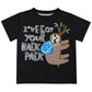 I´ve Got Your Backpack Black Short Sleeve Tee Shirt