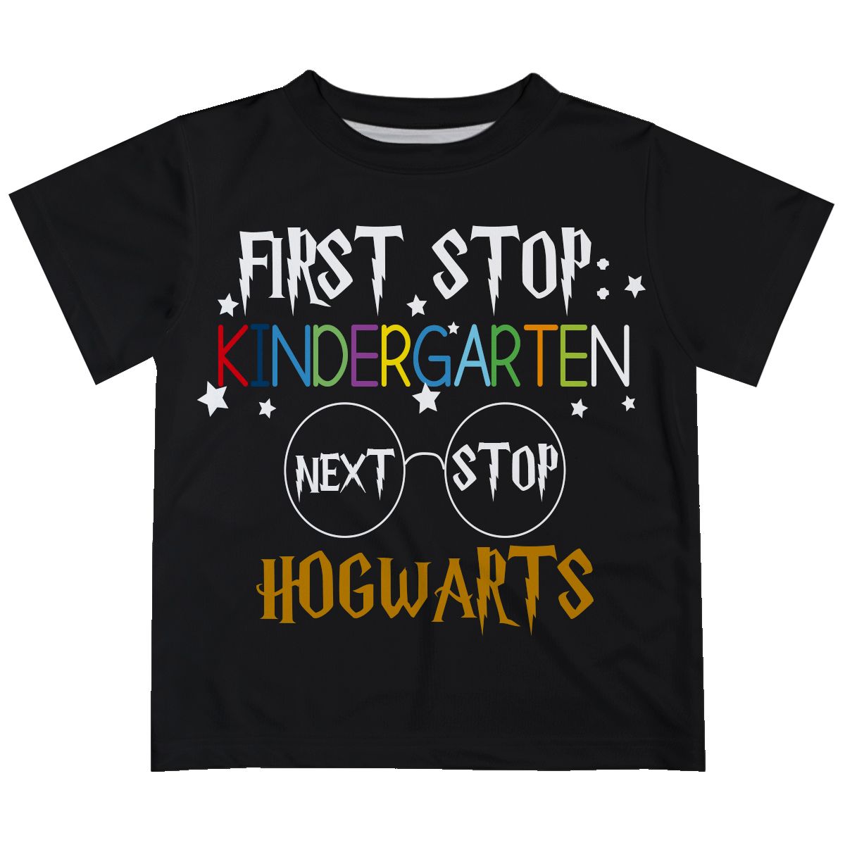 Fist Stop Kindergarden Black Short Sleeve Tee Shirt