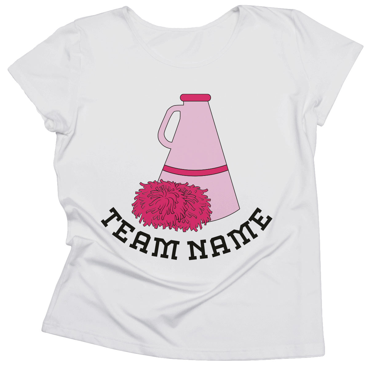 Personalized Name White Short Sleeve Tee Shirt