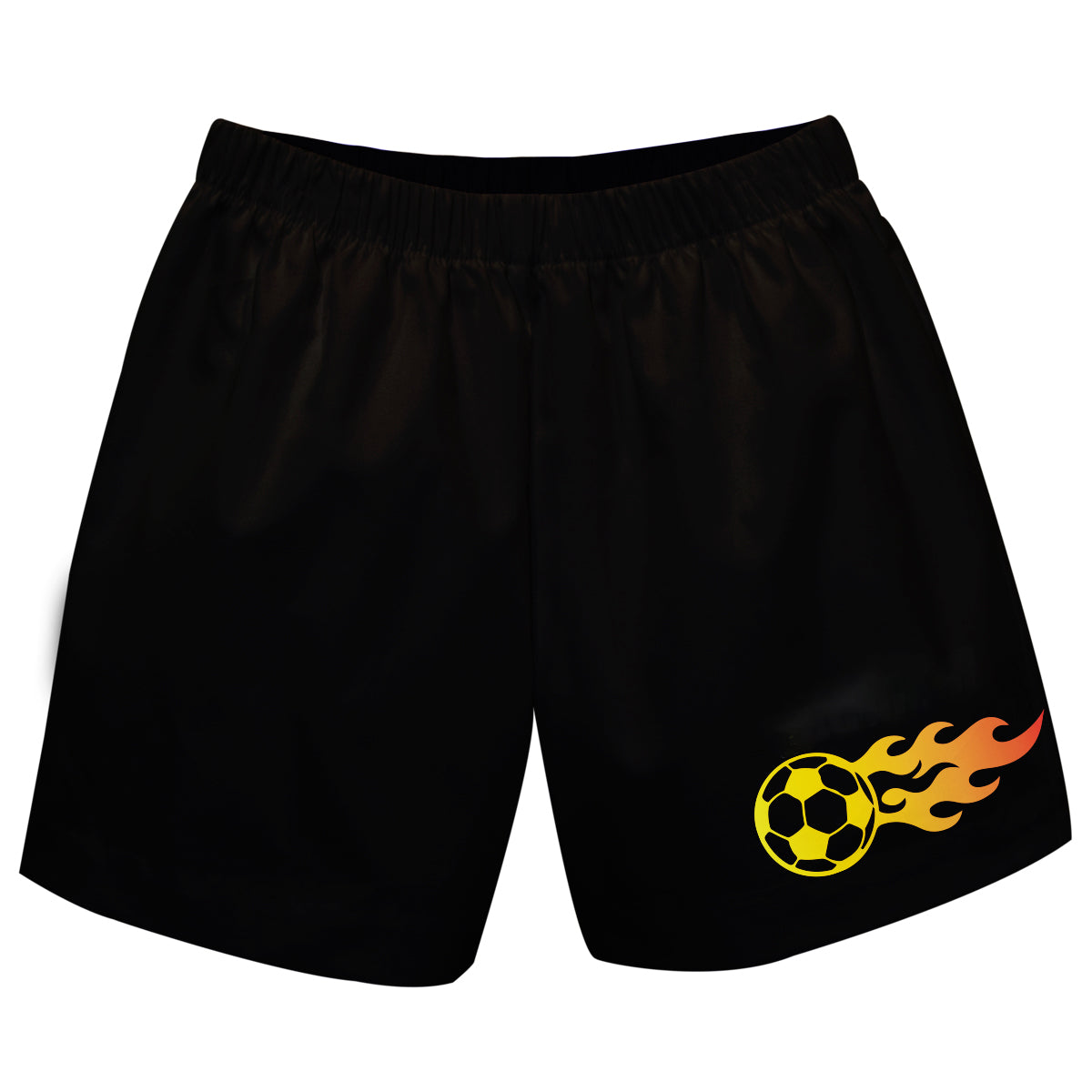 Soccer Ball Name Black Pull On Short - Wimziy&Co.