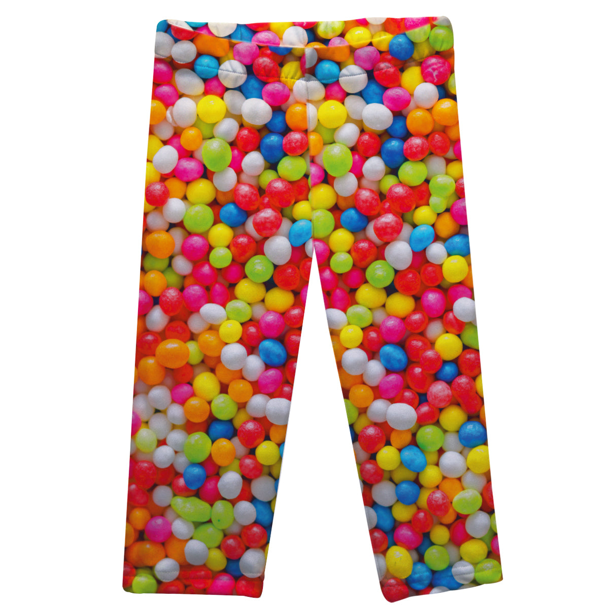 Candies Print Colors Capri Leggings - Wimziy&Co.