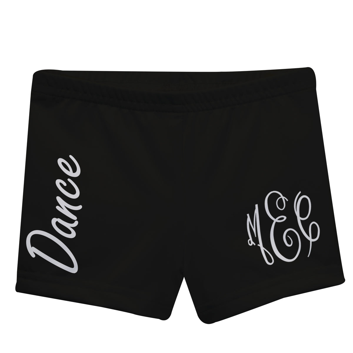 Dance Monogram Black Shorties - Wimziy&Co.