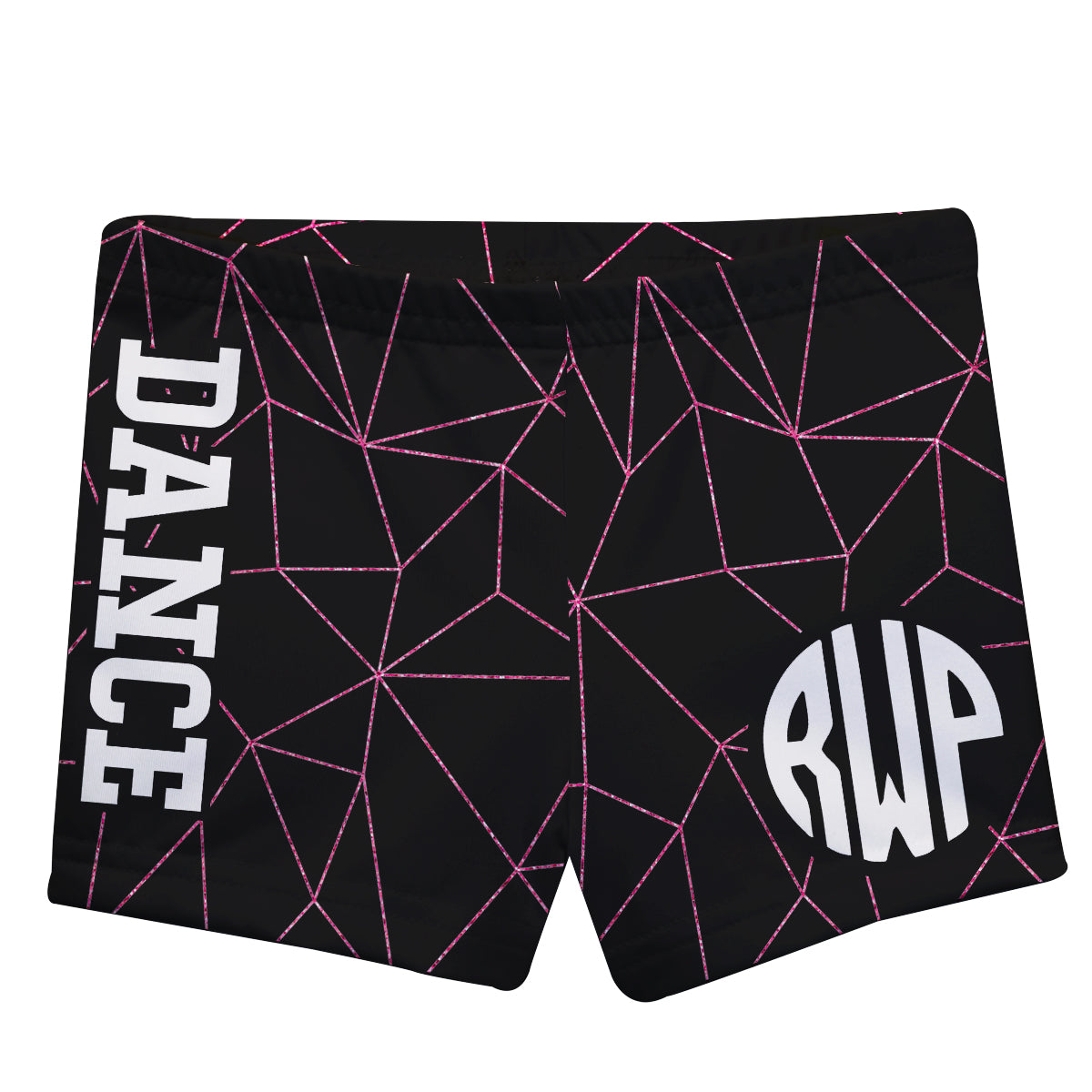Dance Monogram Black Shorties - Wimziy&Co.