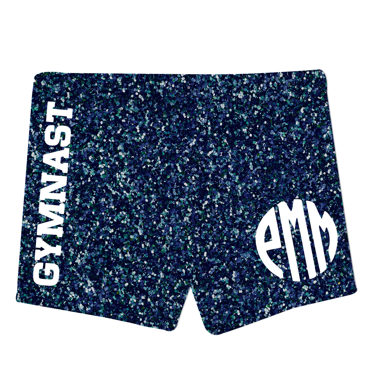 Hot glitter gymnast shorts with monogram - Wimziy&Co.
